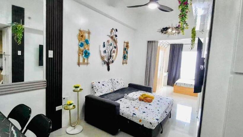 آپارتمان 1 خوابه با چشمانداز دریا, Group Friendly Cebu Condo With Mall Access