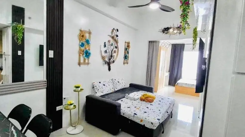 海の見える１ベッドルームアパートメント, Group Friendly Cebu Condo With Mall Access