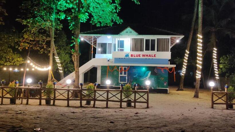 豪华海景房, Marari Blue Whale Beach House