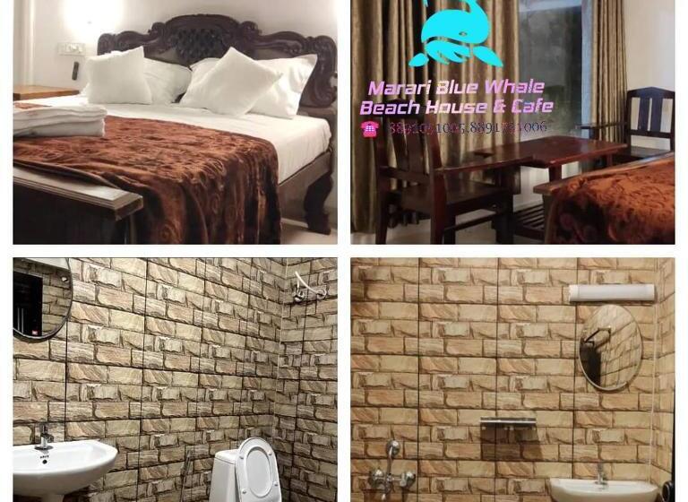 豪华海景房, Marari Blue Whale Beach House