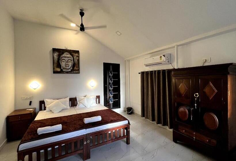 Номер Deluxe Вид на Море, Marari Blue Whale Beach House