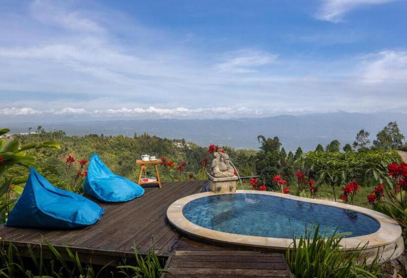 חדר סטנדרט עם מיטת קינג, Munduk Tentrem Resort