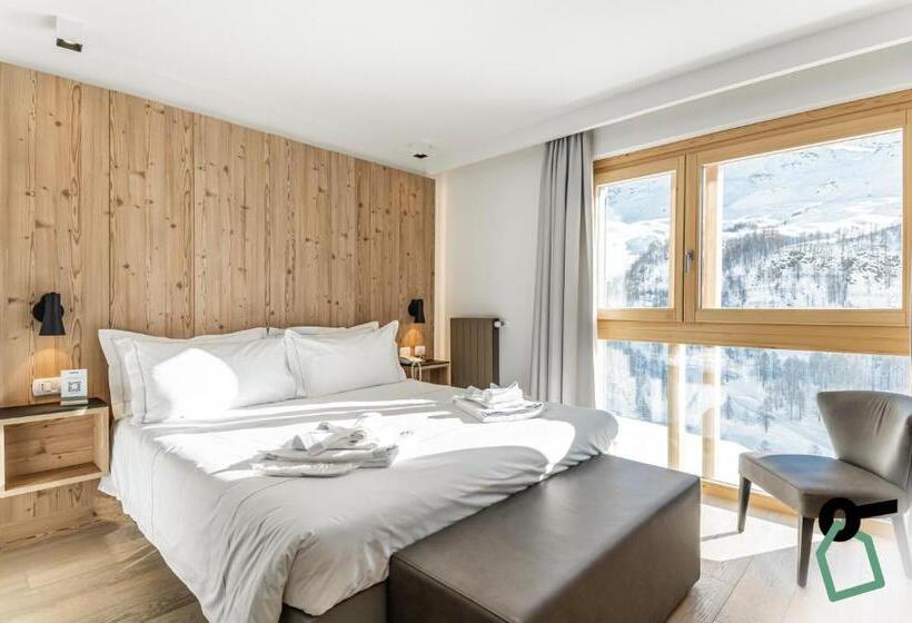 חדר דלוקס, Hotiday Hotel Cervinia