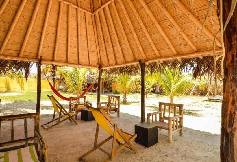 اتاق یک تخته با چشم‌انداز استخر, Casa Sebas Máncora   Pool Beach