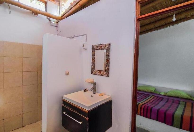 Éénpersoonskamer met Uitzicht op het Zwembad, Casa Sebas Máncora   Pool Beach