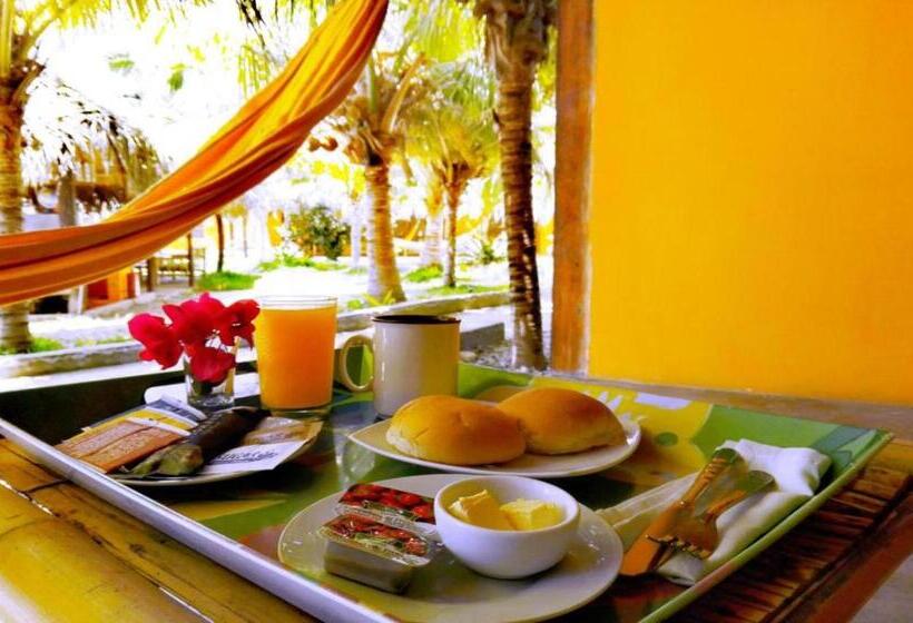 اتاق یک تخته با چشم‌انداز استخر, Casa Sebas Máncora   Pool Beach