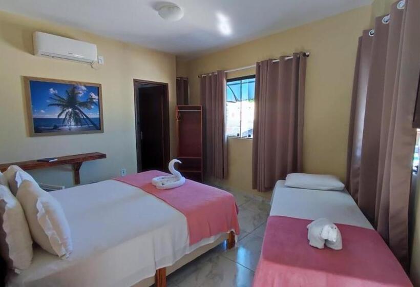 Triple Room Sea View, Fabika Pousada