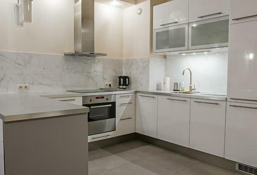 １ベッドルームのデラックスアパートメント, Angel City Center Krakow Apart