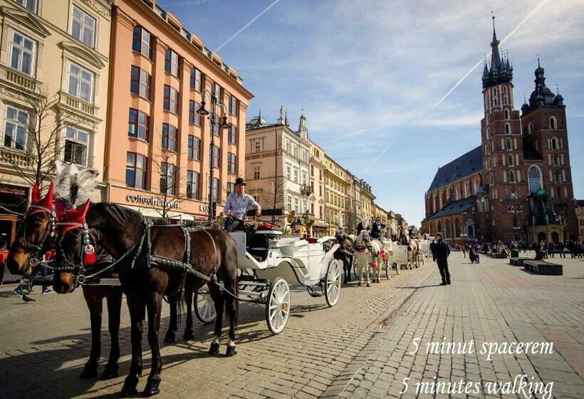 １ベッドルームのデラックスアパートメント, Angel City Center Krakow Apart