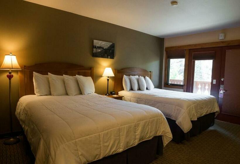 クイーンサイズベッドのスタンダードルーム, Silver Moon Inn