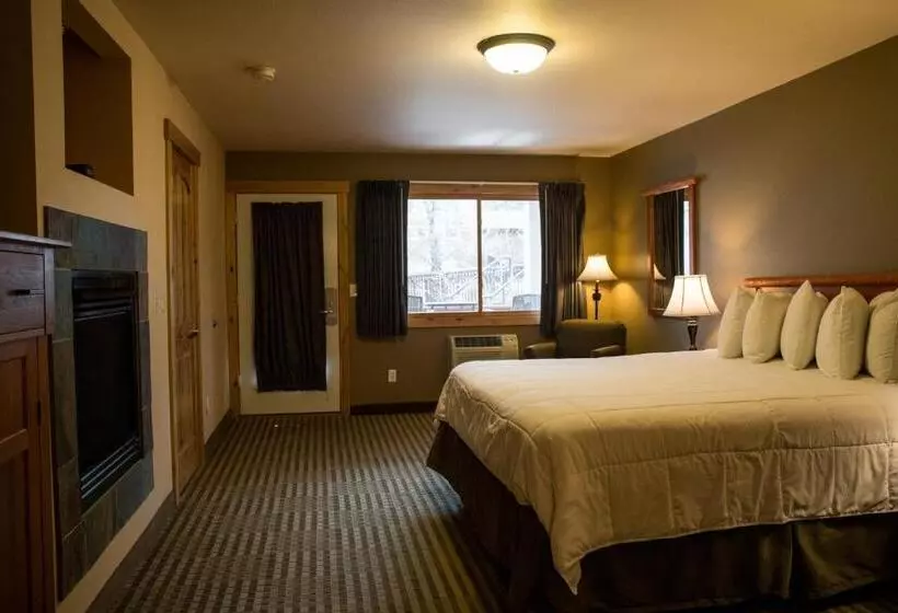 Deluxe-huone King-vuode Näköala, Silver Moon Inn