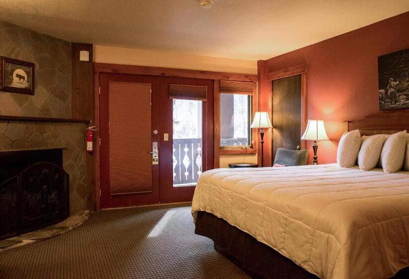 キングサイズベッドのスタンダードルーム, Silver Moon Inn