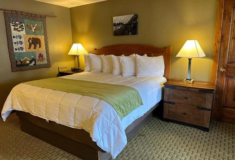 キングサイズベッドのスタンダードルーム, Silver Moon Inn