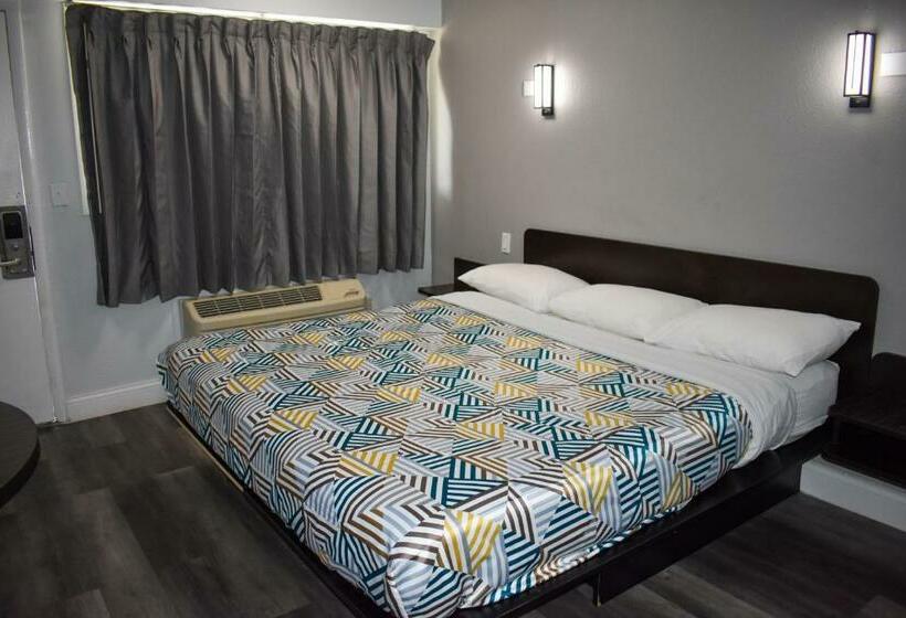 Standard-huone King-vuode, Motel 6 Columbus Oh Osu North