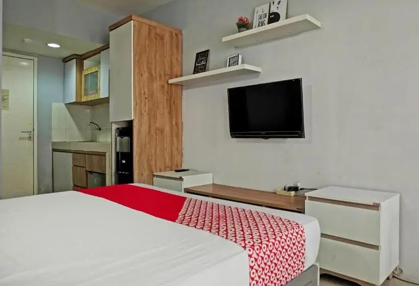 デラックスルーム, Oyo Life 92962 Apartement Sentraland Karawang By Ratna
