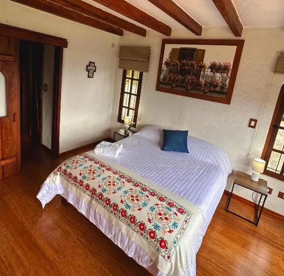 バルコニー付きデラックスルーム, Hacienda Turística La Morería