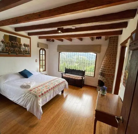 バルコニー付きデラックスルーム, Hacienda Turística La Morería