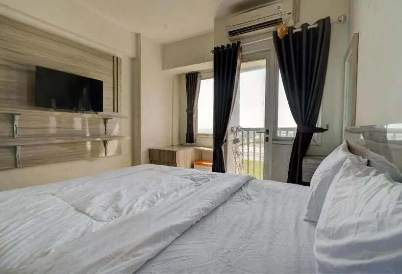 デラックスルーム, Oyo Life 92889 Apartement Grand Sentraland Karawang By A.t Room
