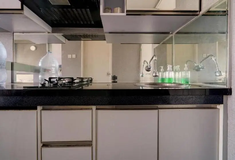 デラックスルーム, Oyo Life 92889 Apartement Grand Sentraland Karawang By A.t Room
