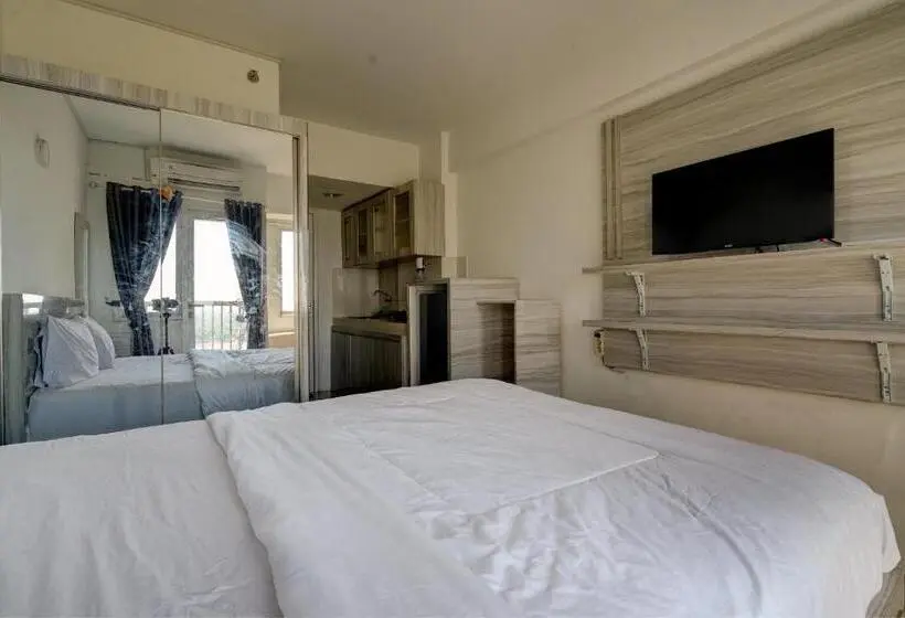 デラックスルーム, Oyo Life 92889 Apartement Grand Sentraland Karawang By A.t Room