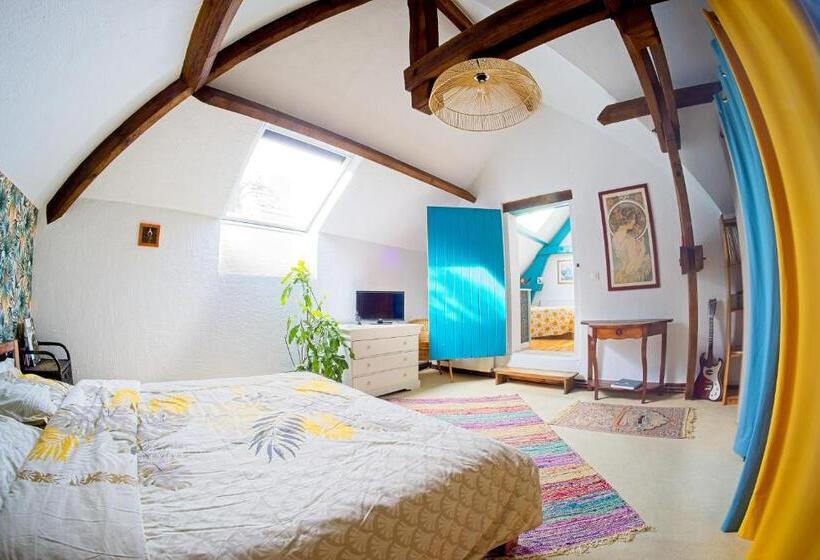 סוויטה דלוקס, La Ferme Du Tilleul Chambres D Hôtes Tout Conforts   Familiale   Entre Amis   Pro