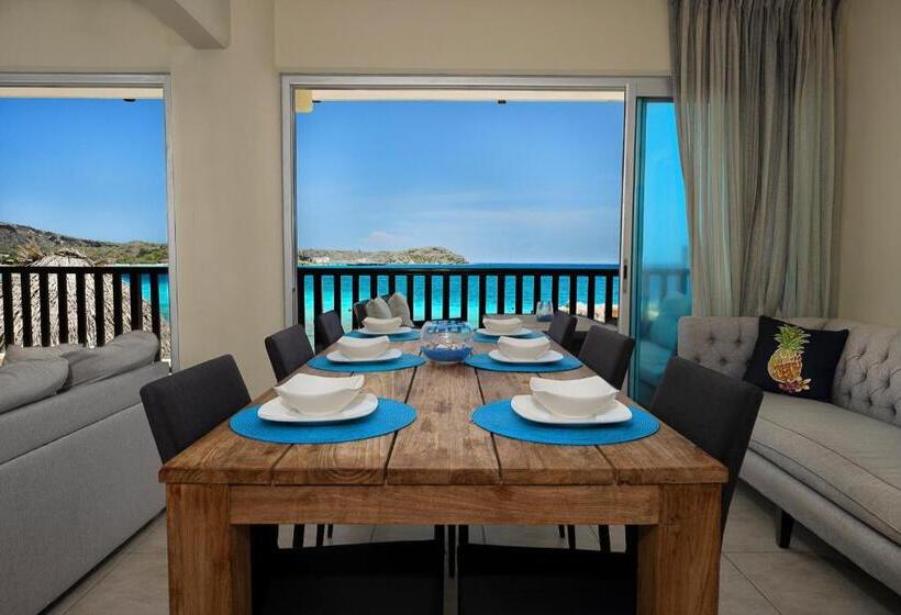 آپارتمان 1 خوابه با چشمانداز دریا, Beachfront Palapa21 Jan Thiel