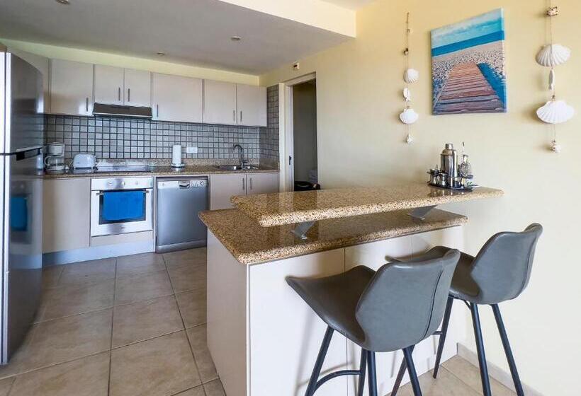 آپارتمان 1 خوابه با چشمانداز دریا, Beachfront Palapa21 Jan Thiel