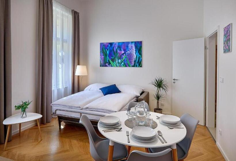 آپارتمان 1 خوابه, Downtown Suites Rubesova