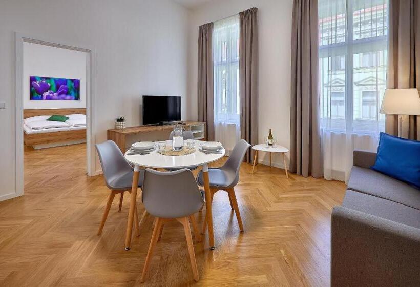 آپارتمان 1 خوابه, Downtown Suites Rubesova