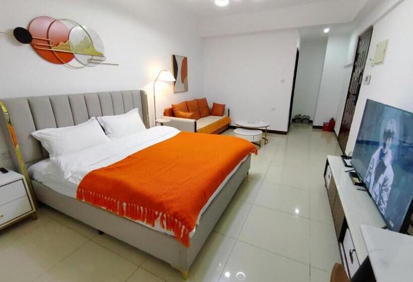 غرفة قياسية, Guangzhou Lijing Aparthotel Pazhou Exhibition Center Next To Exit D Of Wanshengwei Mtr Station