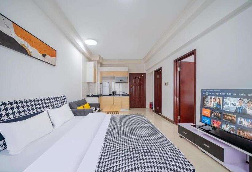 جناح, Guangzhou Lijing Aparthotel Pazhou Exhibition Center Next To Exit D Of Wanshengwei Mtr Station