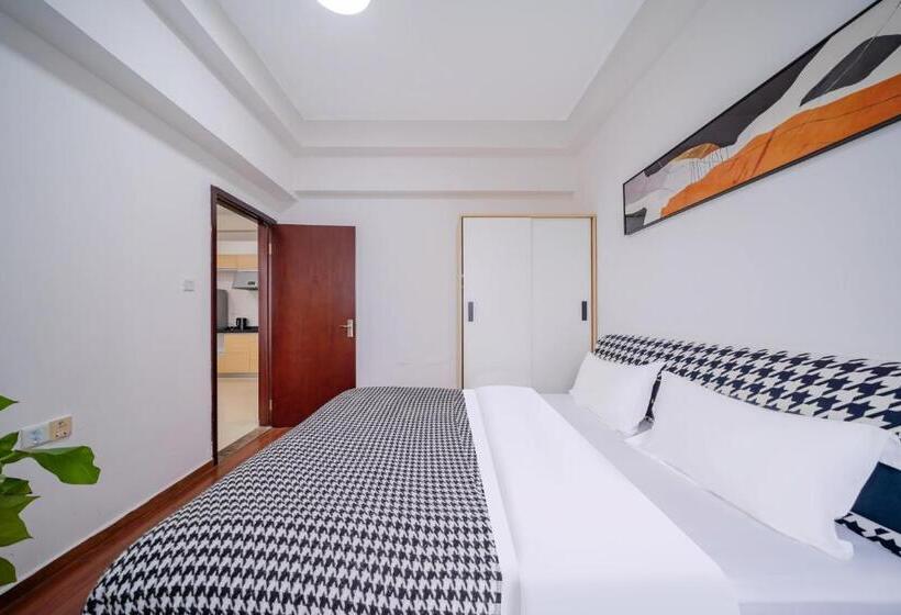 جناح, Guangzhou Lijing Aparthotel Pazhou Exhibition Center Next To Exit D Of Wanshengwei Mtr Station