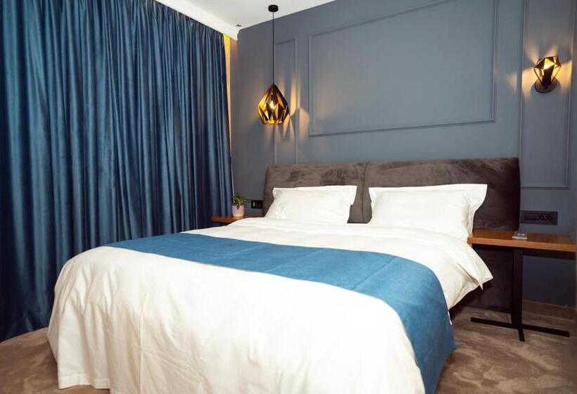 Habitació Deluxe, Kame Hotel Belgrade,贝尔格莱德凯美酒店