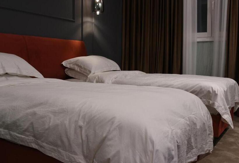 Habitació Deluxe, Kame Hotel Belgrade,贝尔格莱德凯美酒店