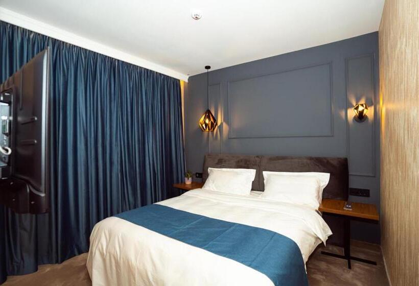 Habitació Deluxe, Kame Hotel Belgrade,贝尔格莱德凯美酒店