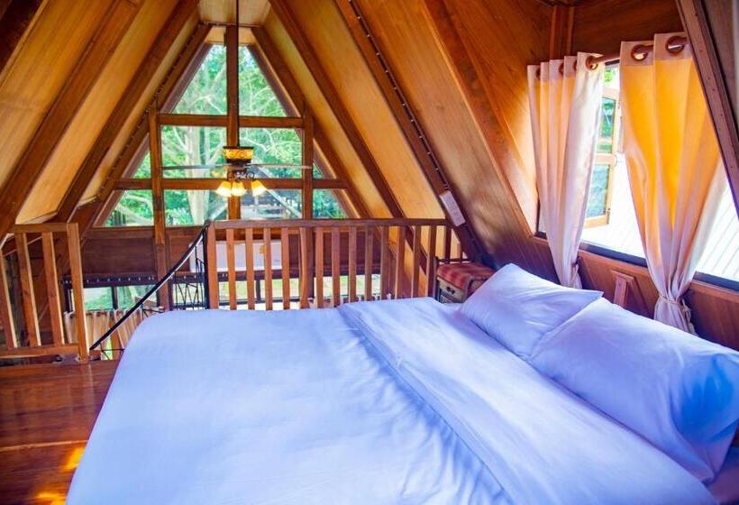 בקתת סופריור בת חדר 1, Ban Kaew Mo Ra Glamping & Restaurant