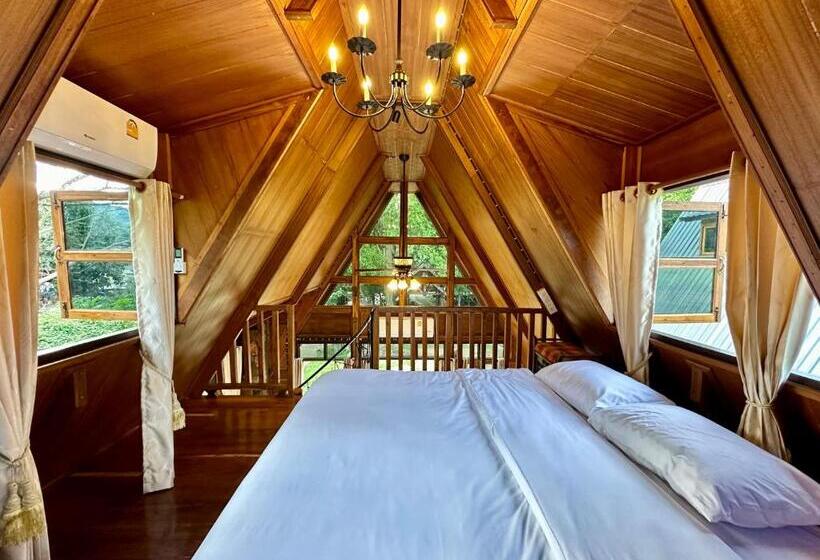 בקתת סופריור בת חדר 1, Ban Kaew Mo Ra Glamping & Restaurant