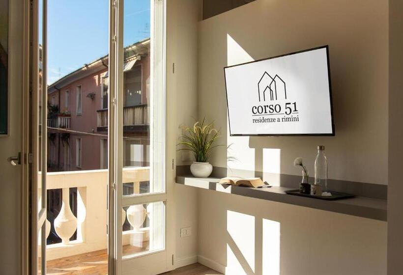 آپارتمان 1 خوابه با تراس, Corso51 Suite Apartments