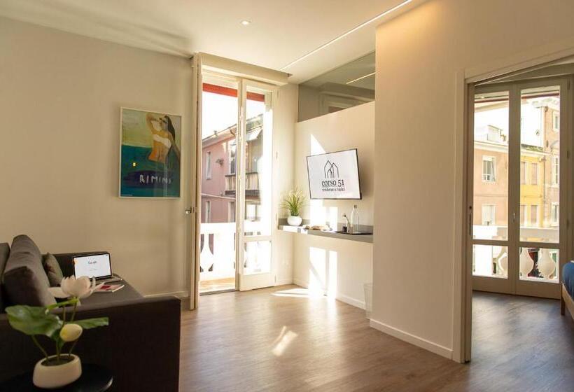 آپارتمان 1 خوابه با تراس, Corso51 Suite Apartments