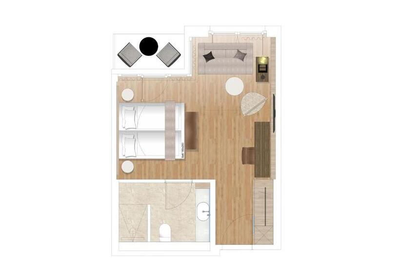 Номер Стандарт с Балконом, Nouri