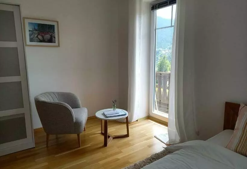 Habitación Estándar Individual con Balcón, Landhaus Semmering