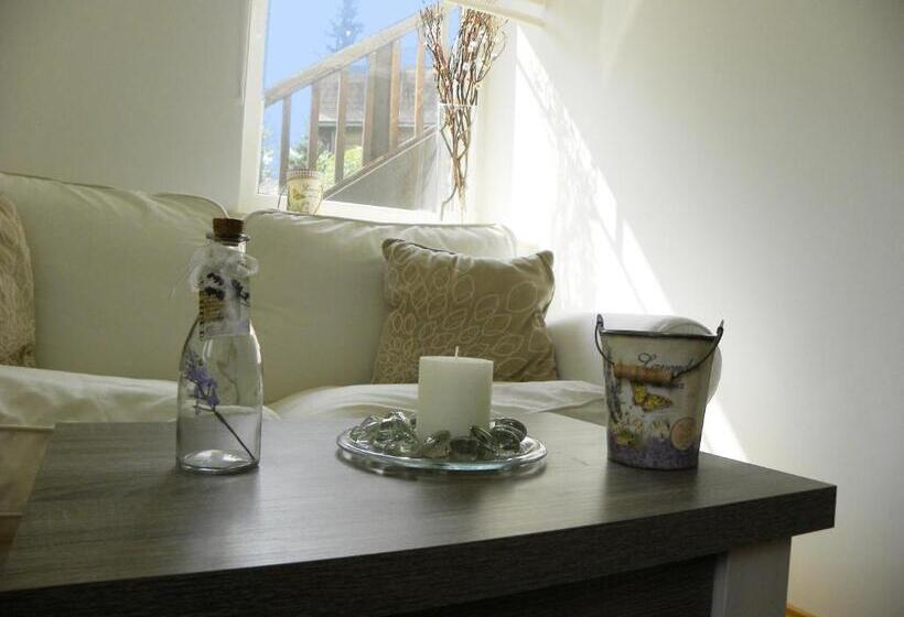 جناح مزوَّد بشرفة, Landhaus Semmering