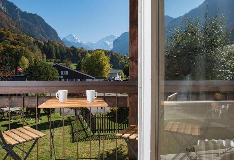 חדר סטנדרט עם נוף, Jungfrau Hotel Annex Alpine Inn