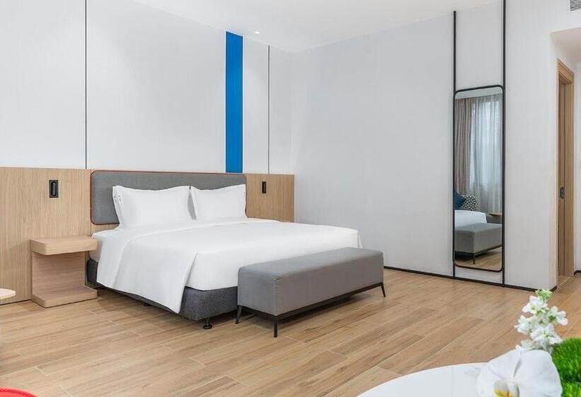 Номер Стандарт Кровать Кинг Адаптированный для Инвалидов, Holiday Inn Express Wenchang By Ihg