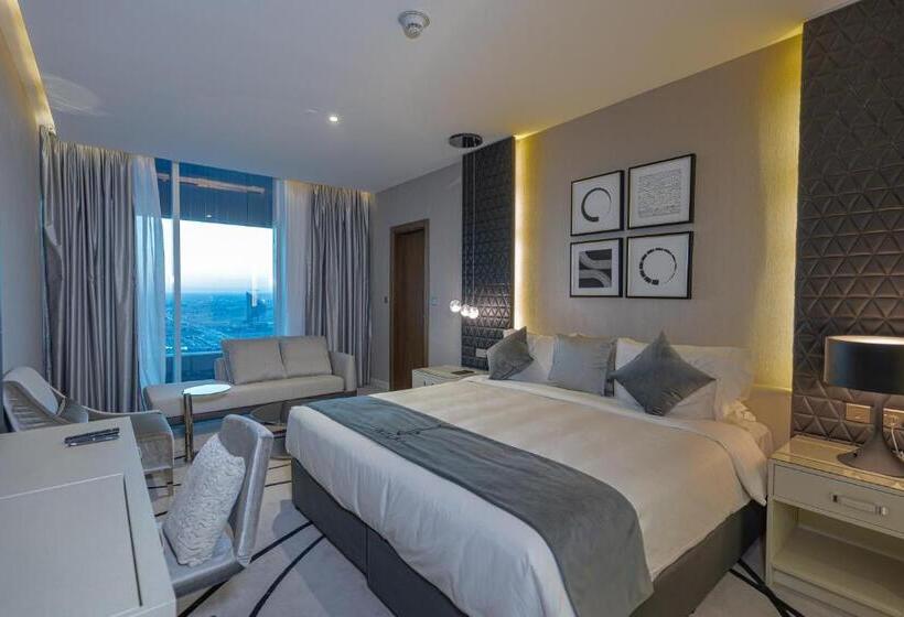 침실 2개 스위트, Suites   Damac Tower Riyadh