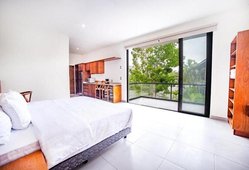 آپارتمان 1 خوابه با چشم‌انداز استخر, Deluxe Apartments Azure