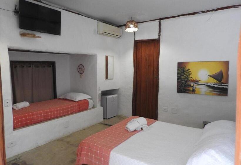 اتاق استاندارد سه نفره, Pousada Santa Aldeia