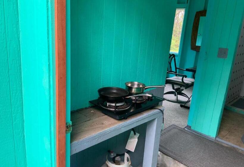 غرفة إقتصادية, Simple Rustic Studio Deluxe Bed In Tropical Fruits Garden