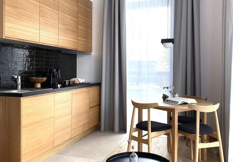 آپارتمان 1 خوابه همکف, Lipowy Dwór