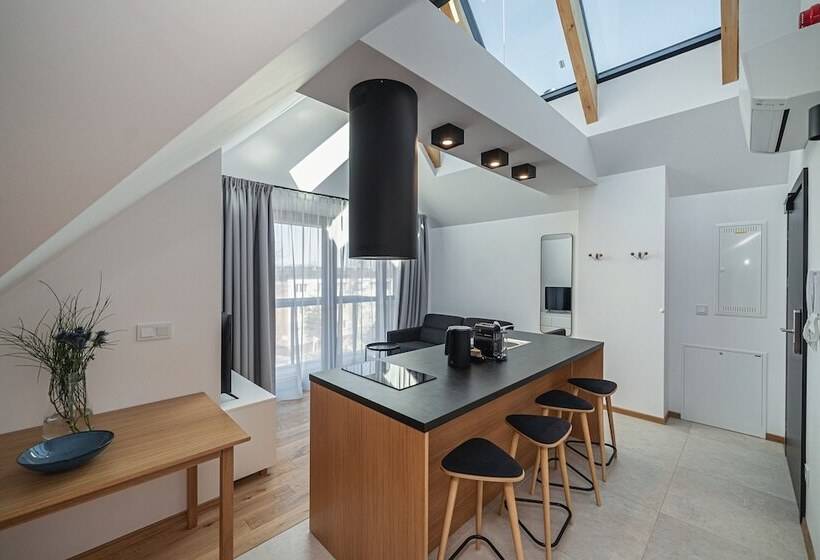1 Bedroom Penthouse Apartment, Lipowy Dwór